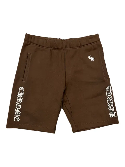 Chrome Hearts Slo Ride shorts Brown CHRM0225