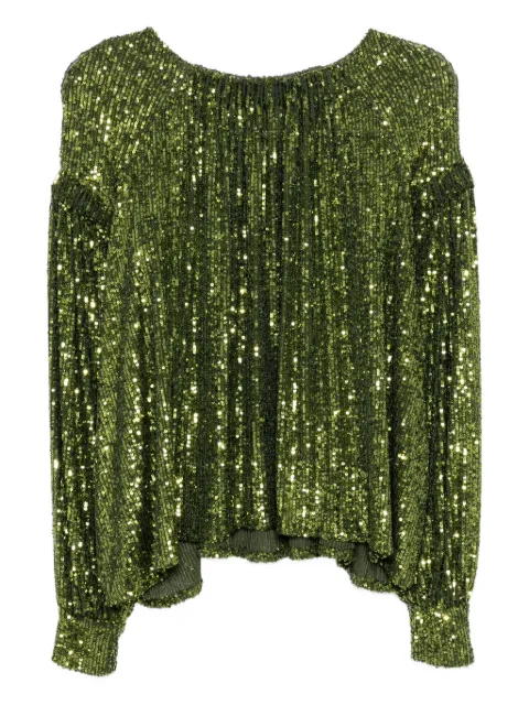 Rabanne Haut top Green 25ACTO135PO0391A