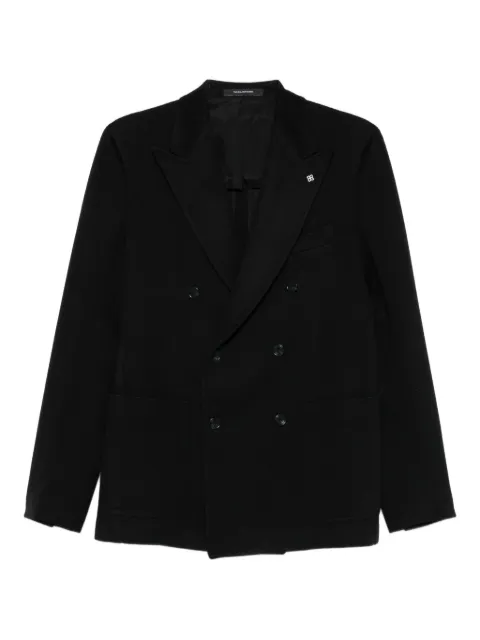 Tagliatore peak-lapel double-breasted blazer Black 1SMJ20KAI340209J