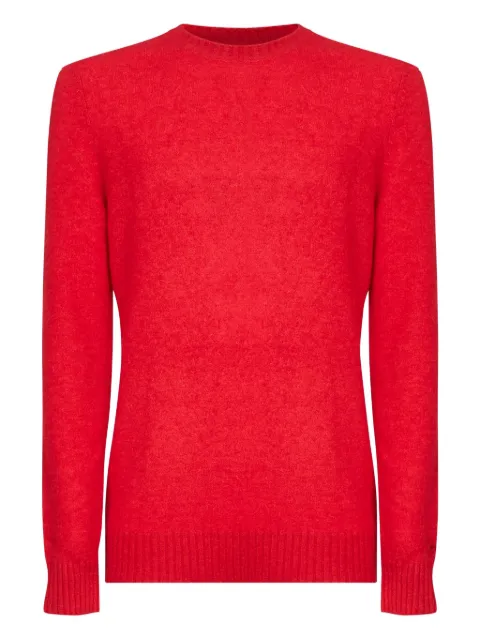 MC2 Saint Barth ribbed logo-embroidery sweater Red REGE00600025I