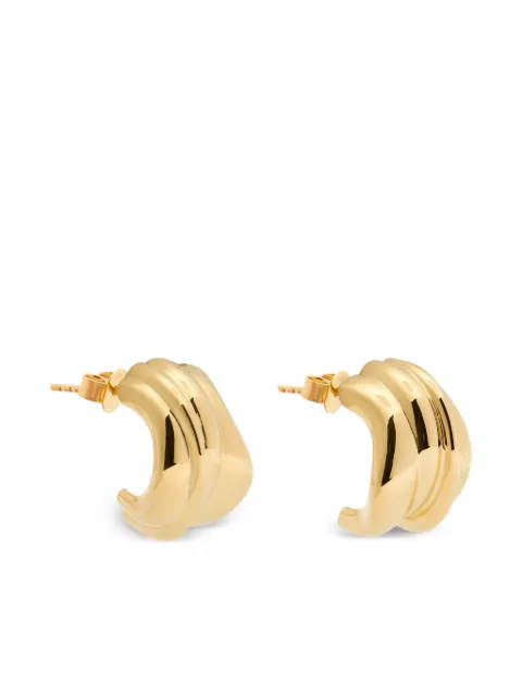 Completedworks round-shape hoop earrings Gold R2224G