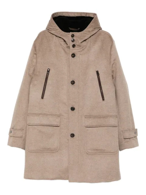 Manzoni 24 hooded parka Neutrals 23U206TOLCN