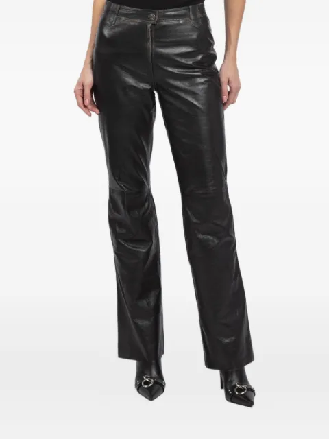 Giorgio Brato X Jade belted trousers Black GD26F27001VASPSP