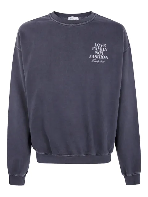 Family First graphic sweatshirt Black SF2504