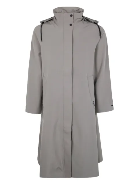 Rains Suva Vision Softshell A-line hooded raincoat Grey RA12500