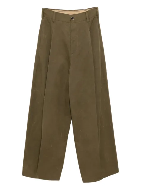 Uma Wang Paw trousers Green UW3049