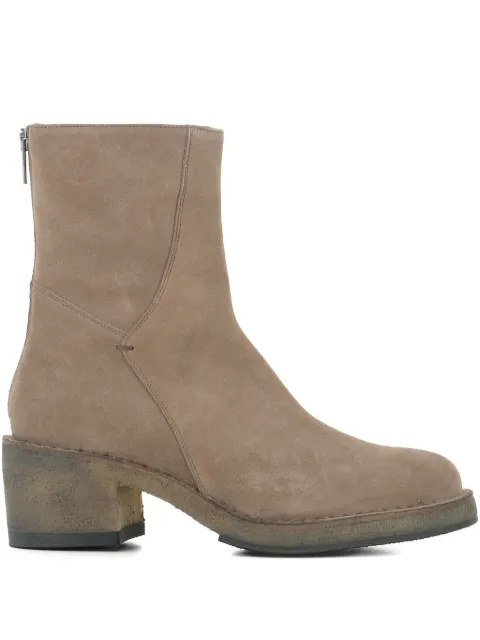 Pantanetti 60mm suede ankle boots Neutrals 16551A