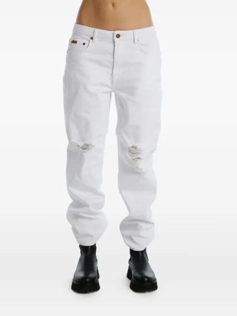No44 Saint distressed jeans White 500017006FARF