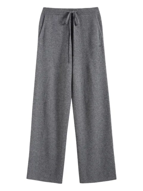 Chinti & Parker drawstring knitted trousers Grey KJ222MIDGREYMELANGE
