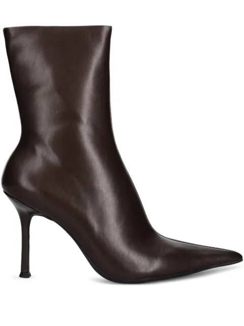Jeffrey Campbell Daring pointed-toe stiletto-heel boots Brown JC12361014