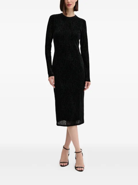 Joop! Tebra tonal print dress Black 30048292