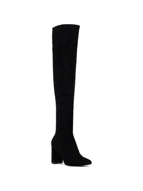 Jeffrey Campbell suede over-the-knee boots Black JC125339