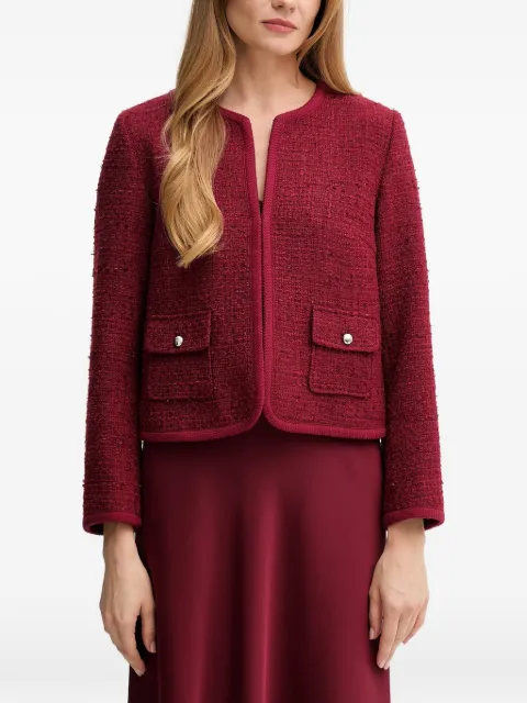 Joop! Joella pocket tweed blazer Red 30048584