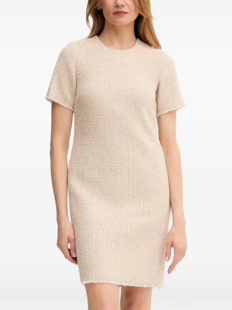 Joop! Deani fringed hem dress Neutrals 30047956