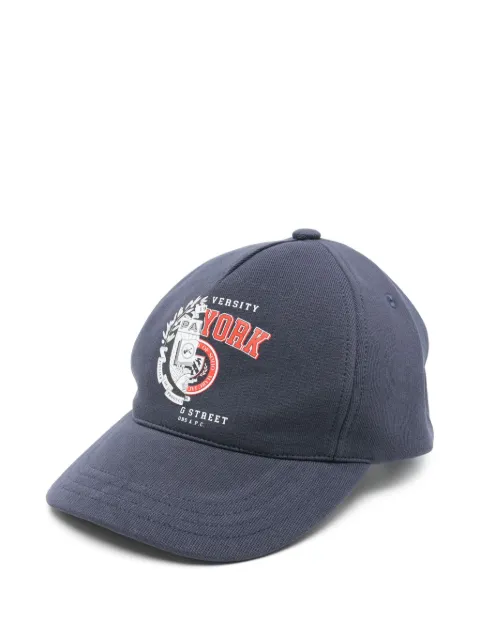 A.P.C. x Marc Jacobs logo-print baseball cap Blue COHKQM24174