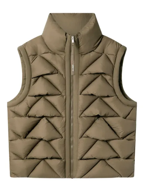 Axel Arigato quilted gilet Brown A3126001