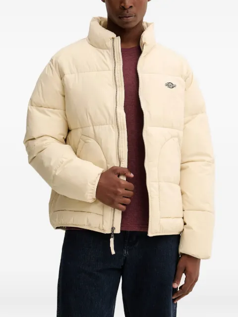 DICKIES Summerdale logo-detail quilted jacket Neutrals DK0A87OG