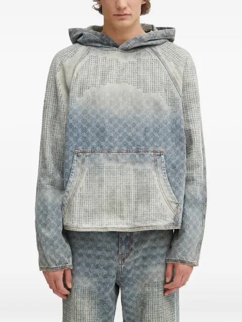 Daily Paper printed hoodie Blue 2521025