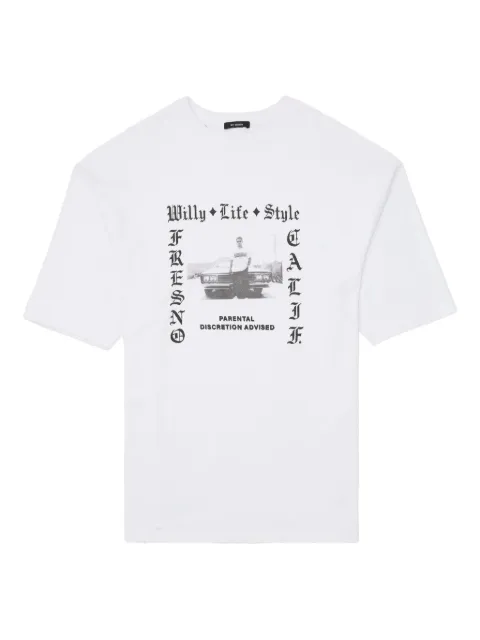 Willy Chavarria graphic-print T-shirt White WCJSY0131000