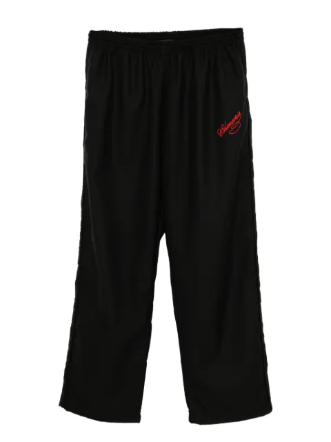 Willy Chavarria Rider trousers Black WCBTM0067001