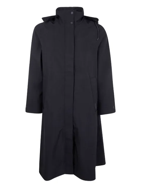 Rains Suva Vision Softshell A-line hooded raincoat Black RA12500
