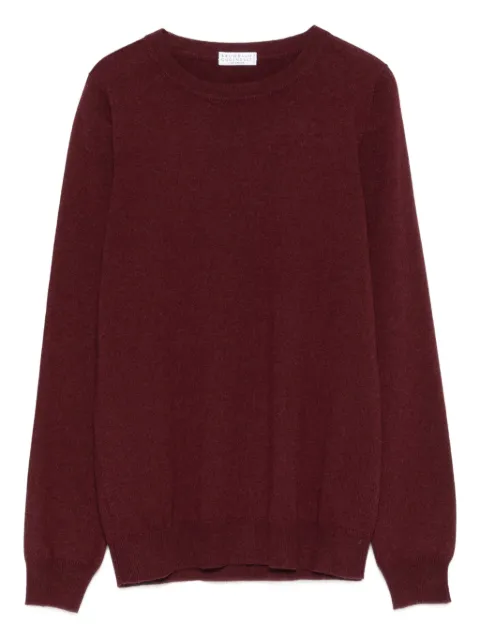 Brunello Cucinelli crew-neck sweater Red M12144400PC9663