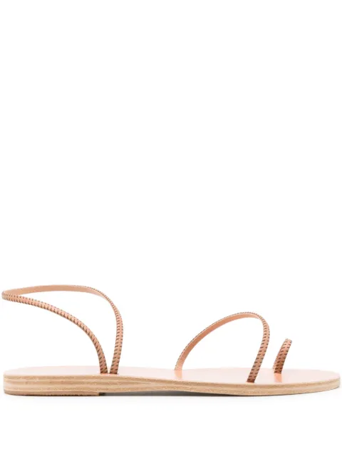 Ancient Greek Sandals Eleftheria sandals Neutrals ELEFTHERIASTITCHSYNTHETICLEATHERNATURAL