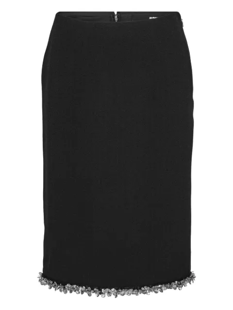 ROTATE BIRGER CHRISTENSEN embellished-detail midi skirt Black 115253100