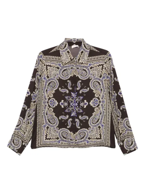 LIU JO paisley-pattern shirt Neutrals MF5393TS117P9141