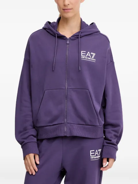 Ea7 Emporio Armani hooded tracksuit Purple 7W000420AF12473