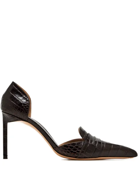 TOM FORD 85mm Eva D'Orsay pumps Brown W3772LCL395N