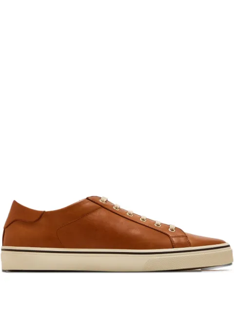 Brunello Cucinelli leather lace-up sneakers Brown MZUSASP341C4307