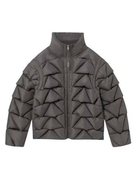 Axel Arigato Knit padded jacket Grey A3125001