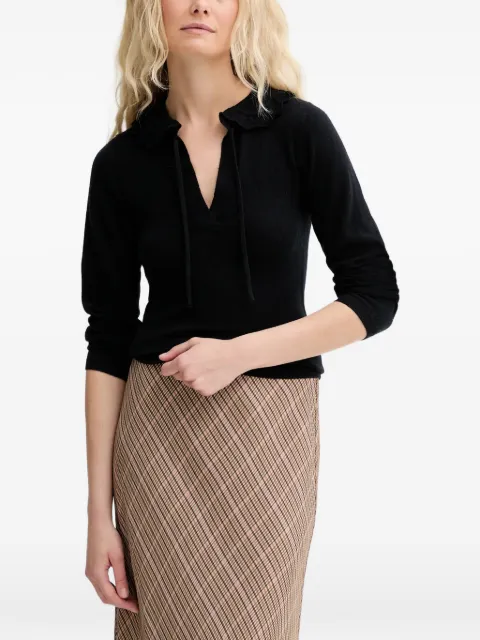 MUNTHE Livo tie sweater Black 253161525373