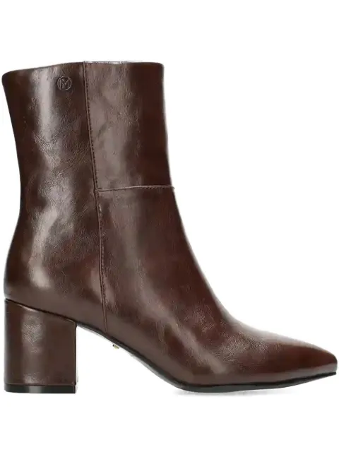 MEXX pointed zip boots Brown MI001700453W