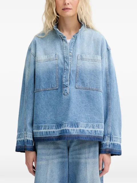 MUNTHE Luxa denim top Blue 253103225305