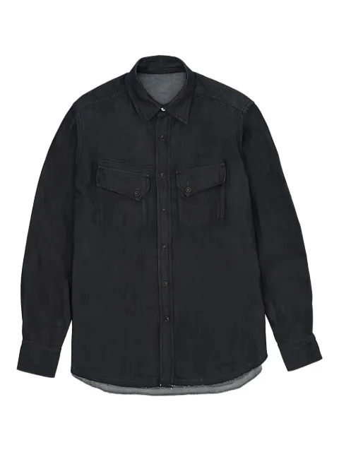 Fortela Pasadena buttoned chest-pocket shirt Blue PASADENA00403D368