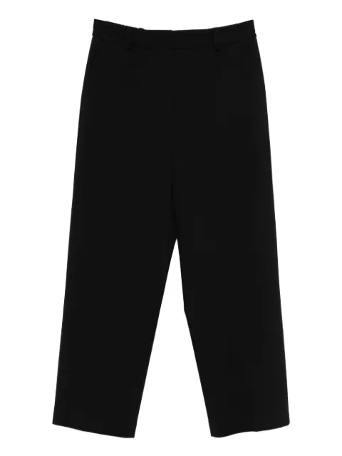 Liviana Conti concealed fastening trousers Black L5WI49