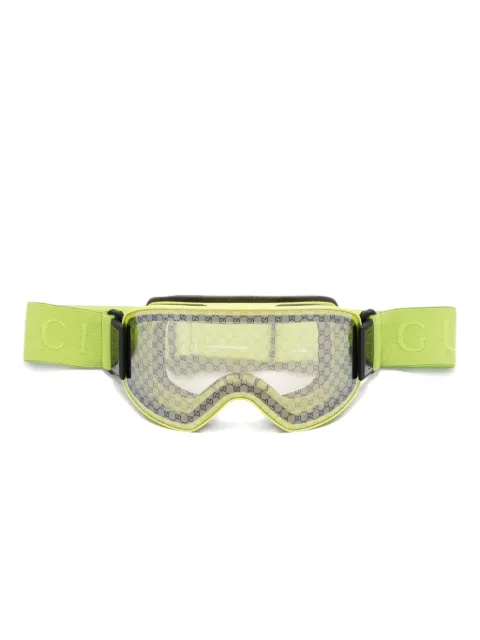 Gucci Eyewear GG Supreme-pattern goggles Green GG1974S