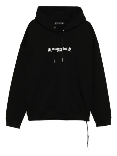 Mastermind Japan logo-embroidered hoodie Black MJ25E15SW054005