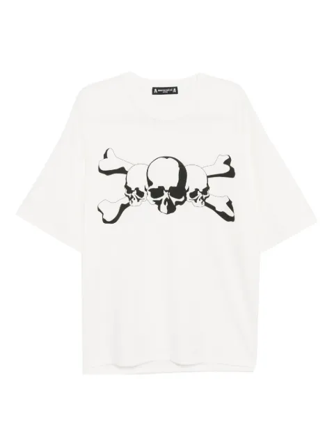 Mastermind Japan logo-print T-shirt White MJ25E15TS105012WHT