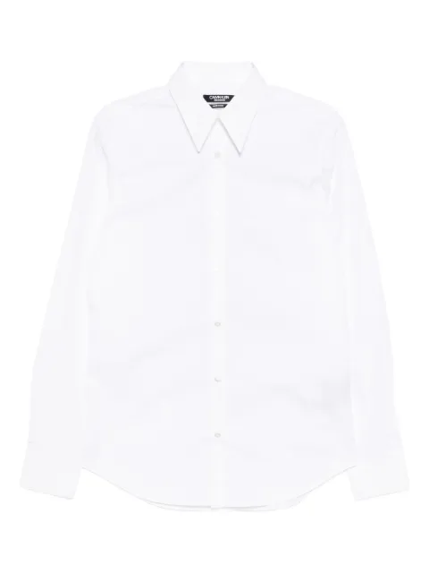Calvin Klein slogan-embroidered shirt White 81NXVB91