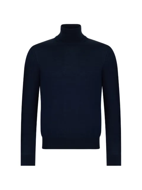 Roberto Collina roll-neck long-sleeve sweater Blue RP92003