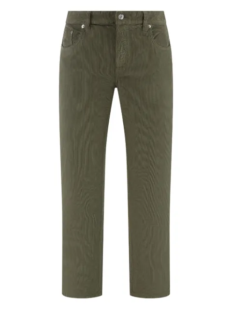 Department 5 corduroy trousers Green UP5271TS0023