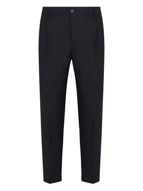 Department 5 pleated trousers Blue UP0182TS0184
