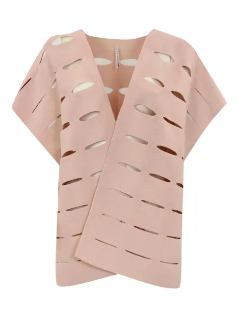 Liviana Conti cut-out jacket Pink F5SA74