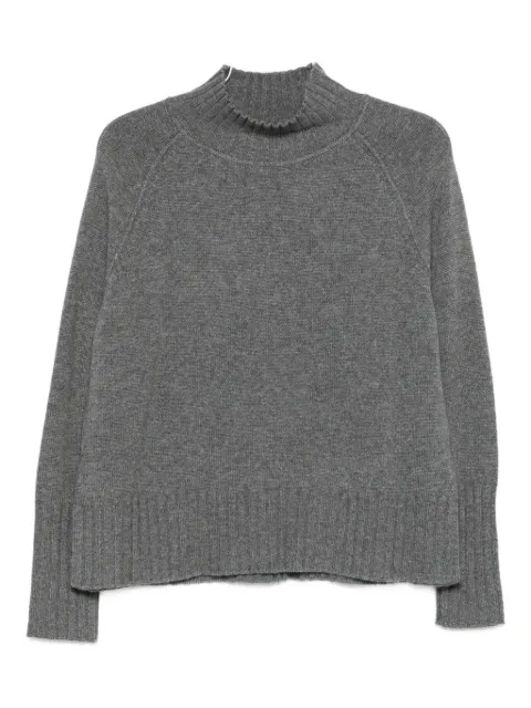 BeYou high-neck cashmere sweater Grey CD4046F5