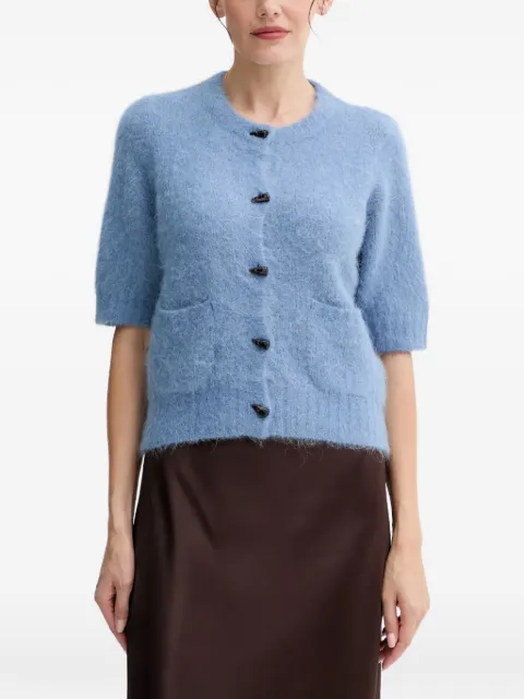 MUNTHE Locca short-sleeve cardigan Blue 253160025370