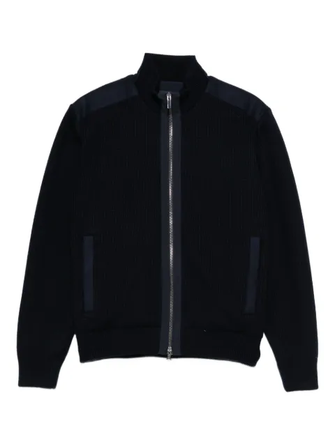 Paul & Shark zip-up wool cardigan Blue 15311247