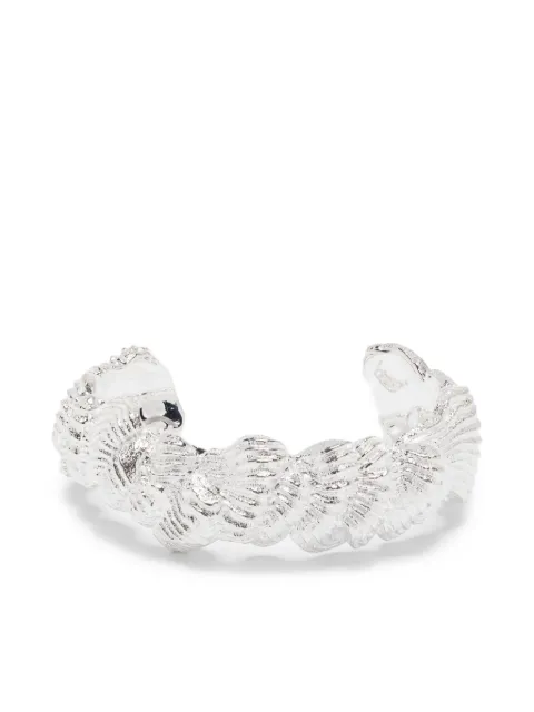 Completedworks Buttercream textured cuff bracelet Silver R2207